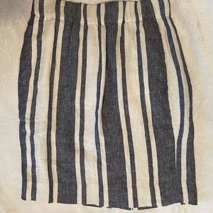 J Crew linen skirt